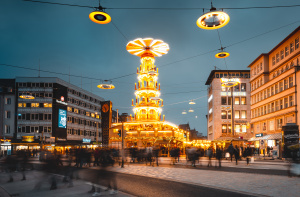 Weihnachtspyramide Jahnplatz Bielefeld